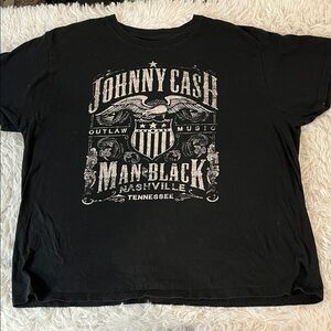 Johnny Cash Man In Black Nashville Size 2XL